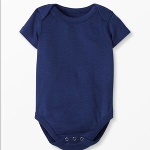 Hanna Andersson Baby Cotton Rib Short Sleeve Bodysuit - 18-24mo